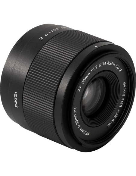 Lente Viltrox 35mm F1.7 E para cámaras Sony E-Mount