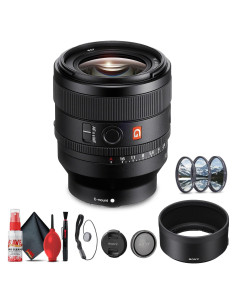 Lente Sony FE 50mm f/1.4 GM + Kit de Filtros y Limpieza