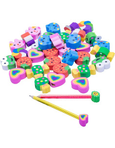 Gomas de Borrar XANADU 35 Piezas Animales y Corazones 2