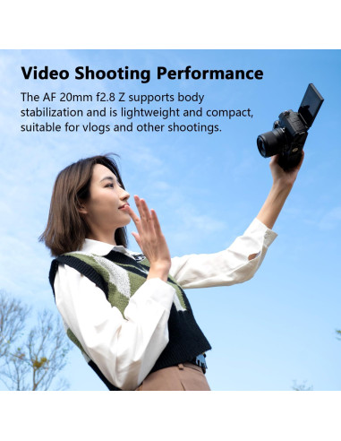 Lente Viltrox 20mm f2.8 Montura Z para Nikon Full Frame