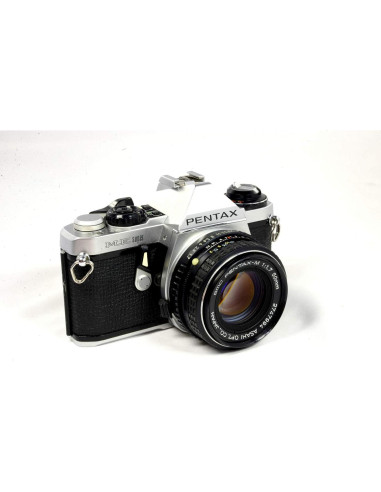 Cámara SLR Pentax ME Super 35mm con lente 50mm f/1.4