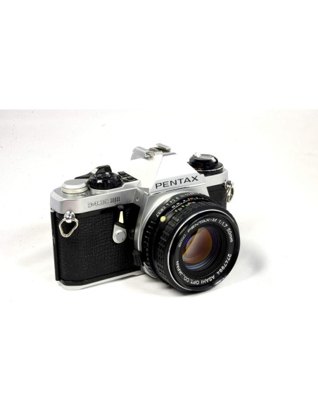 Cámara SLR Pentax ME Super 35mm con lente 50mm f/1.4