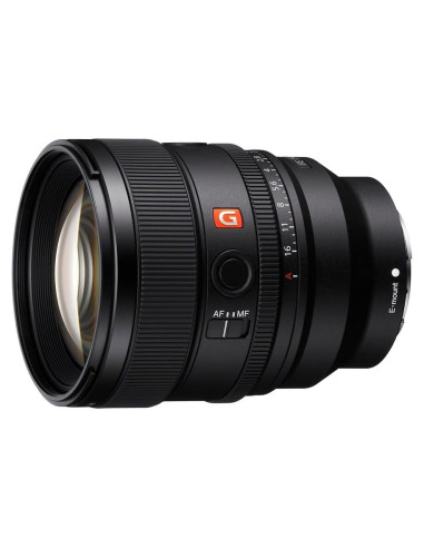 Lente Sony FE 85mm F1.4 GM II - Negro - Alta Resolución