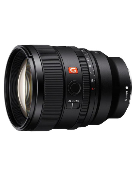 Lente Sony FE 85mm F1.4 GM II - Negro - Alta Resolución