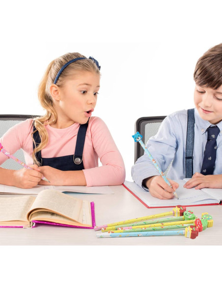 Lápices Lindos con Borradores Animales DIYASY - 50 Pcs