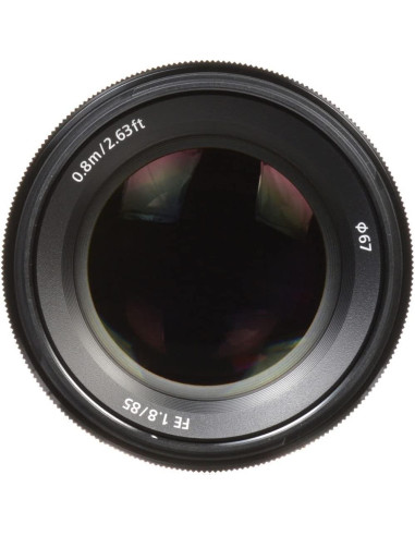 Lente Sony FE 85mm f/1.8 + Kit de Filtros y Limpieza