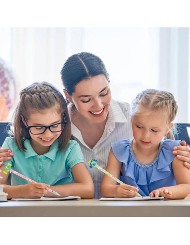 Lápices Lindos con Borradores Animales DIYASY - 50 Pcs