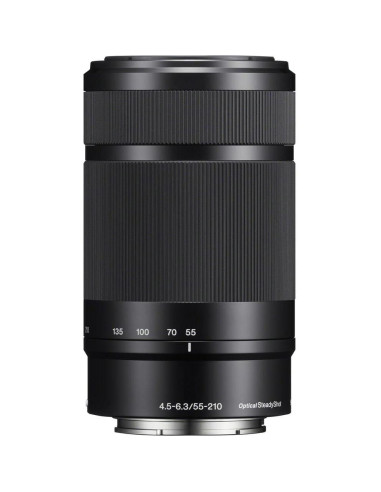 Lente Sony E 55-210mm f/4.5-6.3 OSS + Kit de Filtros 49mm