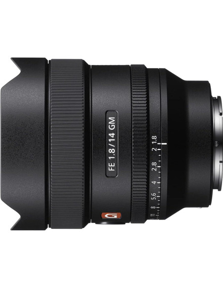 Lente Sony FE 14mm F1.8 GM Gran Angular Prime 0.88kg