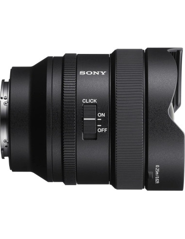 Lente Sony FE 14mm F1.8 GM Gran Angular Prime 0.88kg