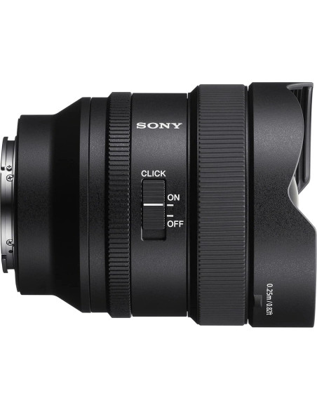 Lente Sony FE 14mm F1.8 GM Gran Angular Prime 0.88kg
