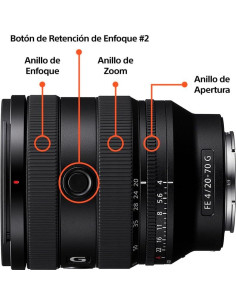 Lente Sony FE 20-70mm f/4 G para cámaras E - Zoom Ultra Gran Angular 2
