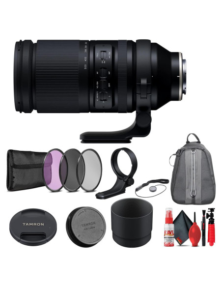 Lente Tamron 150-500mm f/5-6.7 Di III VXD para Sony E + Accesorios