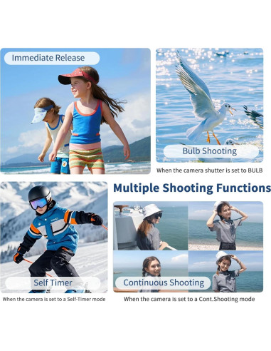 Control Remoto Inalámbrico AODELAN para Cámara Sony - Negro