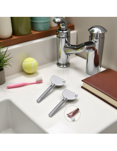 Juego de 2 Exprimidores de Tubos de Acero Inoxidable Tustao 2