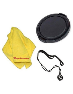 Tapa de Lente Universal 52 mm MEGAACCESSORY + Soporte y Paño