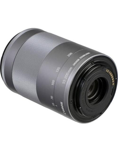 Lente Canon EF-M 55-200mm f/4.5-6.3 IS STM Plata + Kit