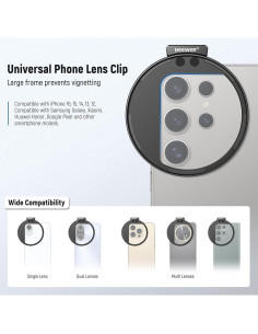 Filtro CPL Magnético NEEWER 67mm para Teléfono - Clip Universal 2