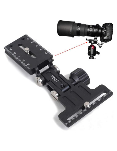 Soporte de Lente Telefoto Plegable iShoot FBA-IS-TB02 Aluminio