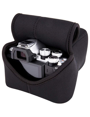 Funda de cámara neopreno JJC Black para Fujifilm y Canon