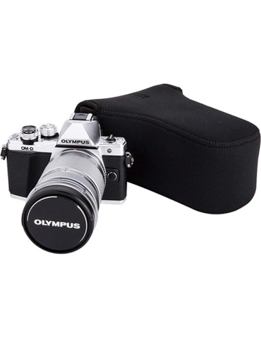 Funda de cámara neopreno JJC Black para Fujifilm y Canon