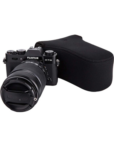 Funda de cámara neopreno JJC Black para Fujifilm y Canon