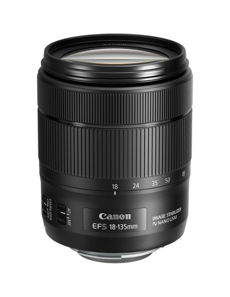 Lente Canon EF-S 18-135mm f/3.5-5.6 IS USM + Kit 18 Piezas