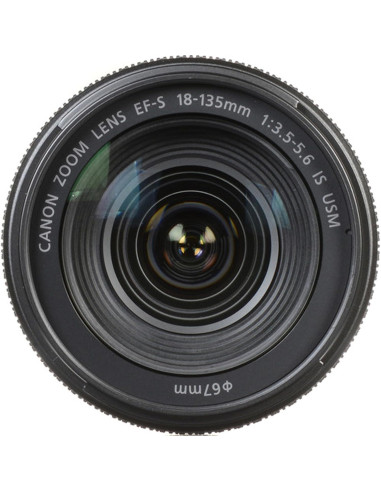 Lente Canon EF-S 18-135mm f/3.5-5.6 IS USM + Kit 18 Piezas