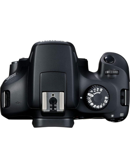 Cámara DSLR Canon EOS 4000D + Lente 18-55mm + Tarjeta 32GB