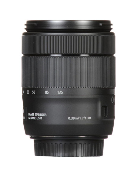 Lente Canon EF-S 18-135mm f/3.5-5.6 IS USM + Kit 18 Piezas