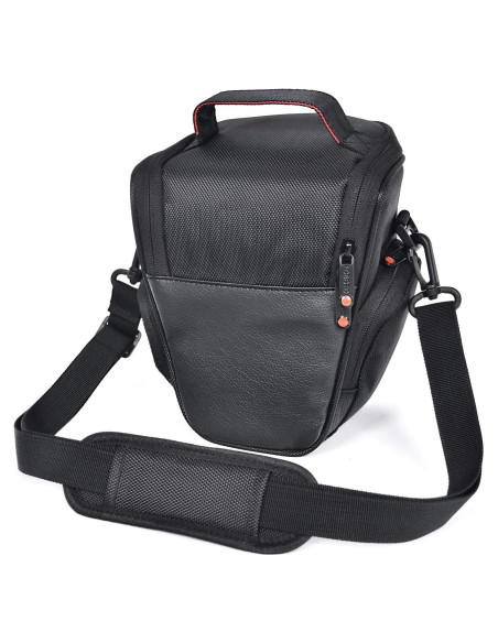 Funda de Cámara DSLR FOSOTO Nylon Negra Compatible Nikon Canon