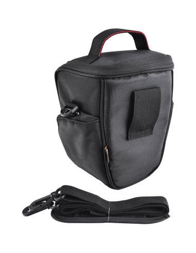 Funda de Cámara DSLR FOSOTO Nylon Negra Compatible Nikon Canon