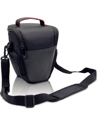 Funda de Cámara DSLR FOSOTO Nylon Negra Compatible Nikon Canon