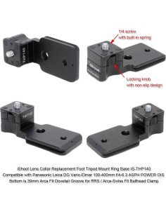 Soporte de Collar de Lente iShoot IS-THP140 para Panasonic 100-400mm 2