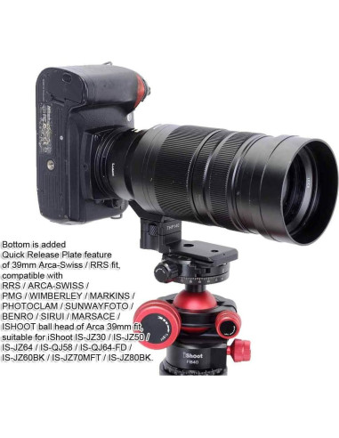 Soporte de Collar de Lente iShoot IS-THP140 para Panasonic 100-400mm