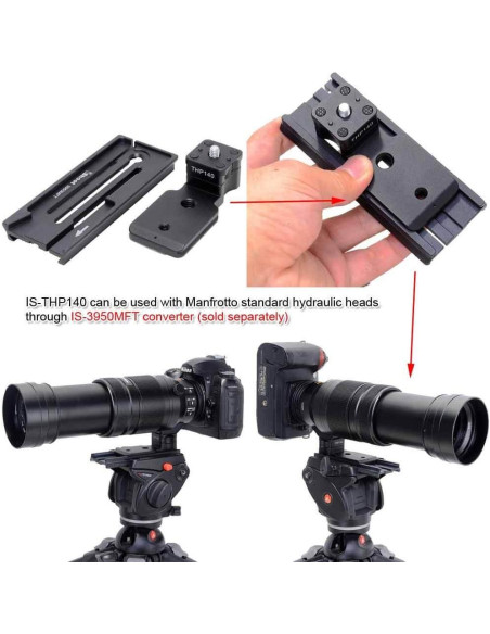 Soporte de Collar de Lente iShoot IS-THP140 para Panasonic 100-400mm