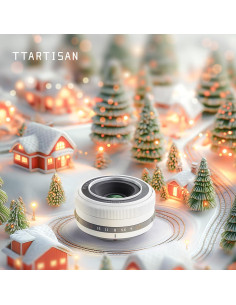 Lente TTArtisan AF 27mm f2.8 Pancake para Fujifilm - Blanco 2