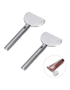 2 Llaves Exprimidor de Tubos Acero Inoxidable Jowxsx 12.7 cm
