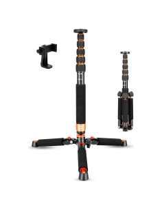 Monopod de cámara Koolehaoda K-266+A3 de aluminio 46-177cm