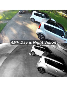 Cámara de Seguridad IP PoE 4MP Anpviz con Audio y Visión Nocturna 2