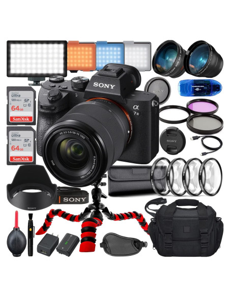 Cámara Sin Espejo Sony a7 III 24.2MP con Lente 28-70mm y Accesorios