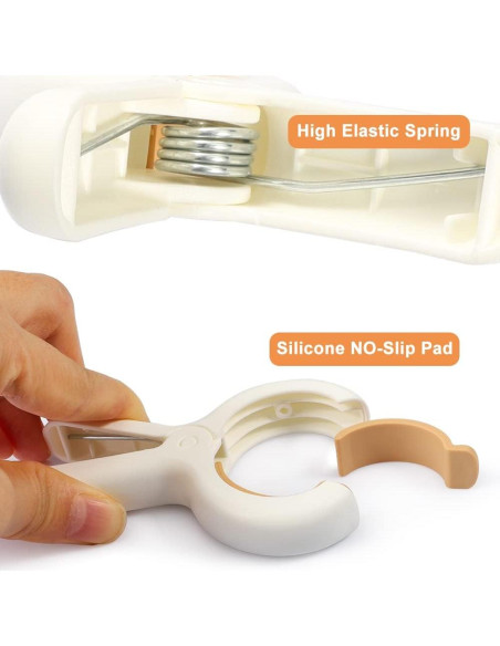 12 Pinzas de Ropa PAMISO - Clips de Secado Compactos