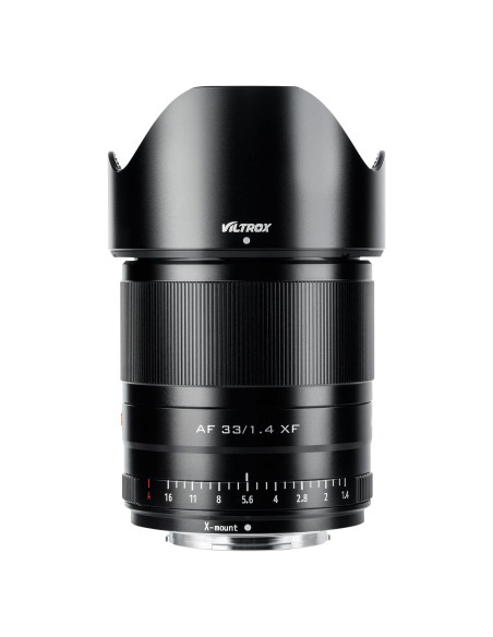 Lente VILTROX 33mm F1.4 Gran Angular para Fujifilm Montura X