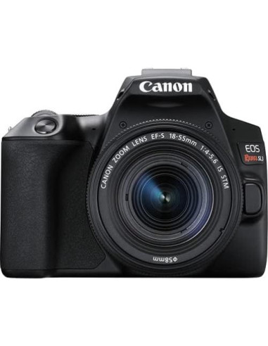 Cámara DSLR Canon EOS Rebel SL3 24.1MP 18-55mm + Bolsa + 64GB