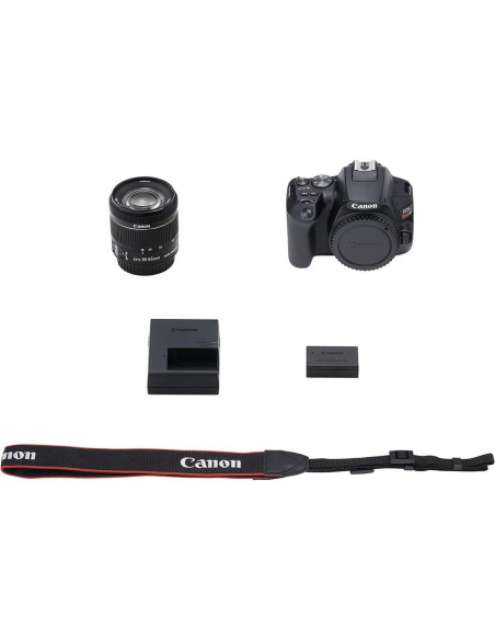 Cámara DSLR Canon EOS Rebel SL3 24.1MP 18-55mm + Bolsa + 64GB