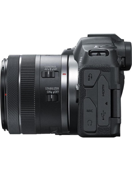 Cámara Sin Espejo Canon EOS R8 + Lentes 24-50mm y 55-210mm