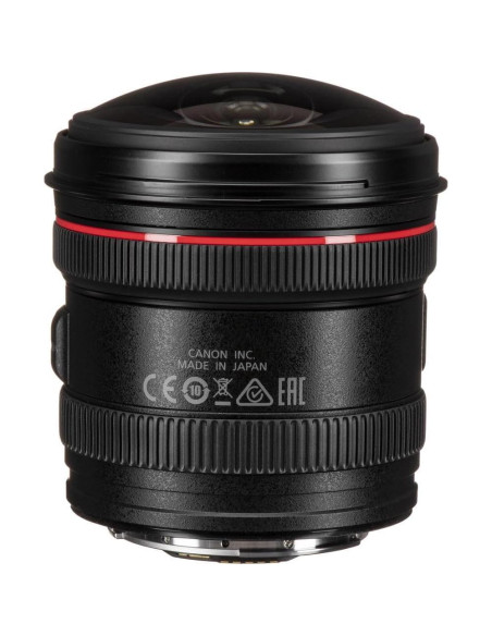 Lente Canon EF 8-15mm f/4L Ojo de Pez USM + Accesorios