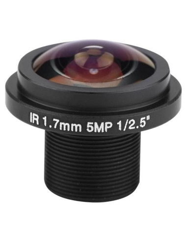 Lente de Cámara de Seguridad Fisheye 5MP Zerone 1.7mm 185