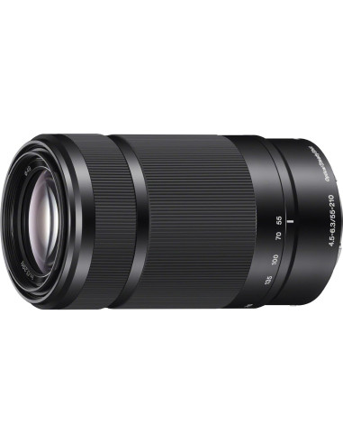 Lente Sony E 55-210mm F4.5-6.3 con Estabilización de Imagen