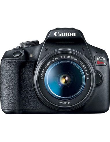 Cámara DSLR Canon EOS Rebel T7 + Lentes 18-55mm y 420-800mm